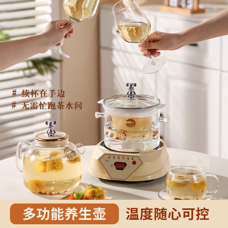 110V電壓養生壺家用多功能煮茶壺出國日本美國加拿大用出口小家電