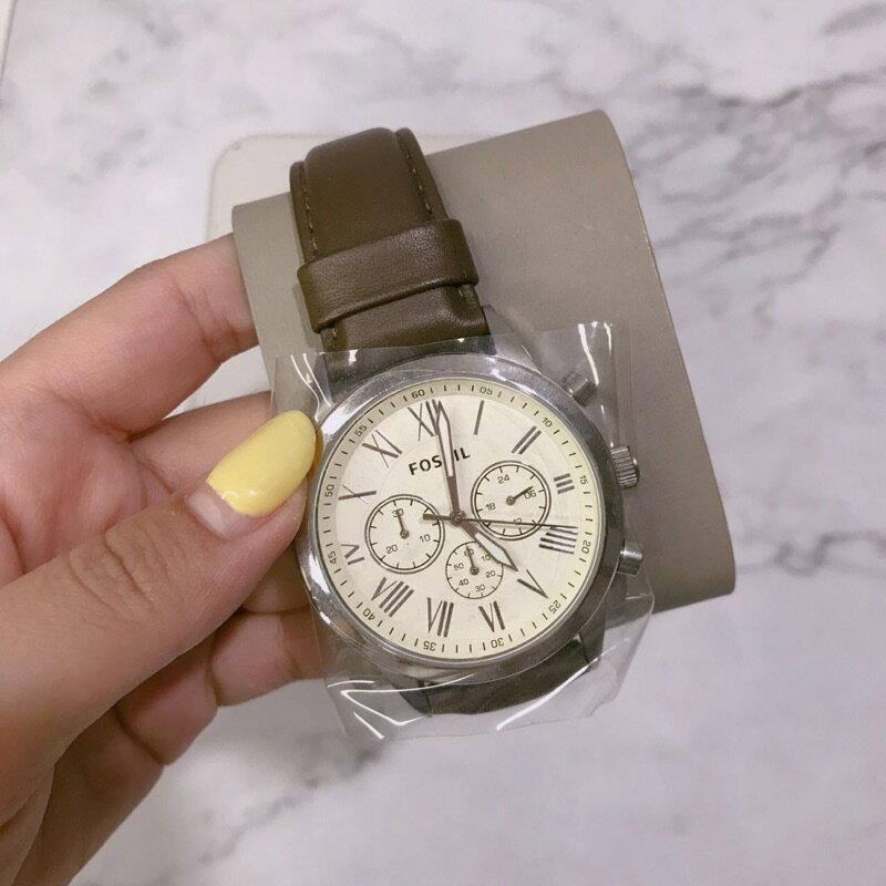 美國代購 臺灣現貨 Fossil 男士經典腕錶 三眼錶【送禮精選★APP下單點數4倍送】