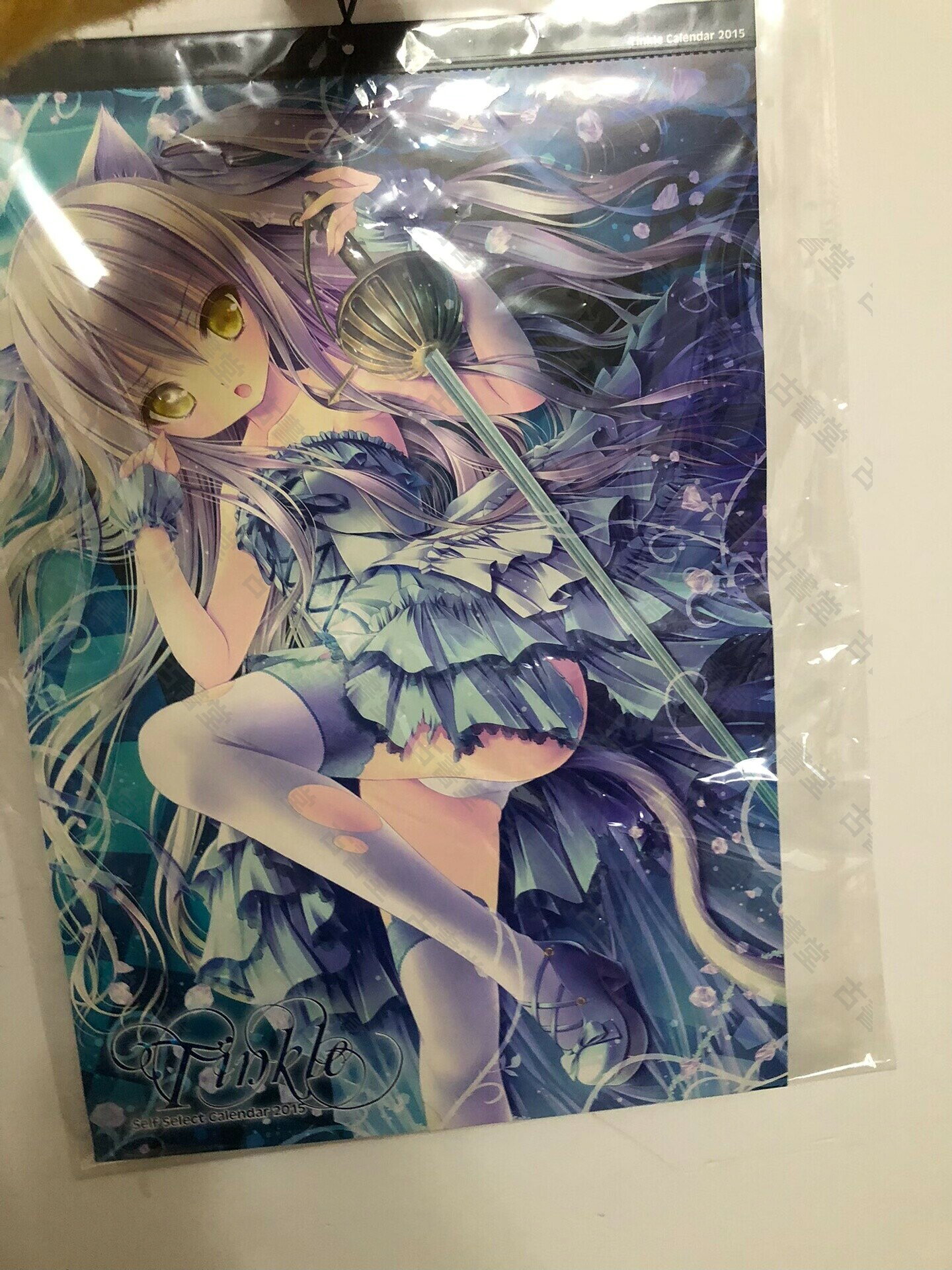 日版 Tinkle Calendar 2015 唯美印刷 大尺寸掛歷 一張Contains 12張 直拍迷必收藏