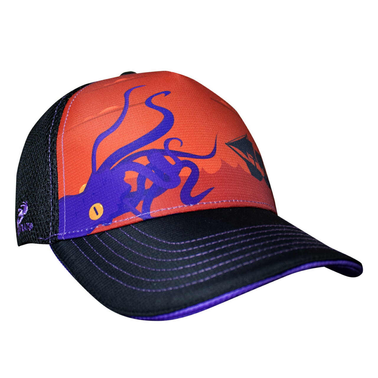 汗淂運動帽 HEADSWEATS - 全球領導品牌 挪威海怪章魚 Kraken (內襯紫色)
