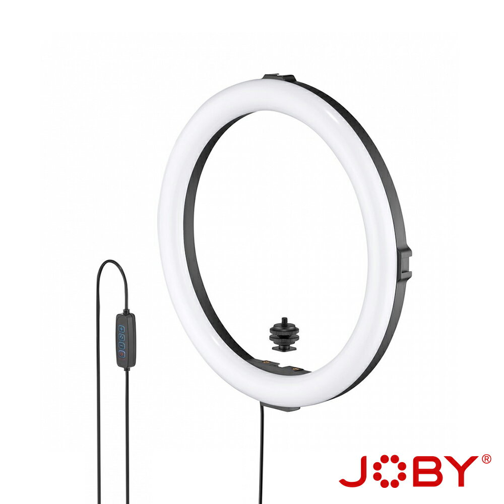 限時★.. JOBY Beamo Ring Light 12吋環形補光燈 直播燈光 JB01733 網美 USB供電 線上會議 Youtuber 公司貨【全館點數13倍送】