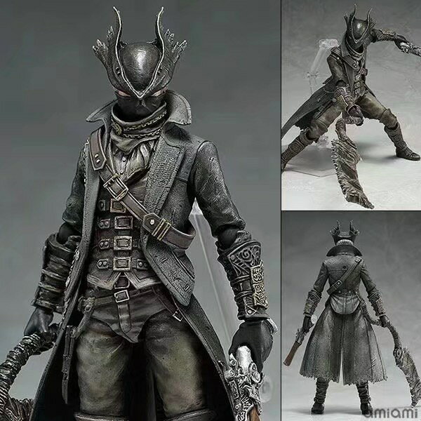 Bloodborne 血源詛咒 Figma 367# 狩人 獵人可動遊戲動漫手辦模型