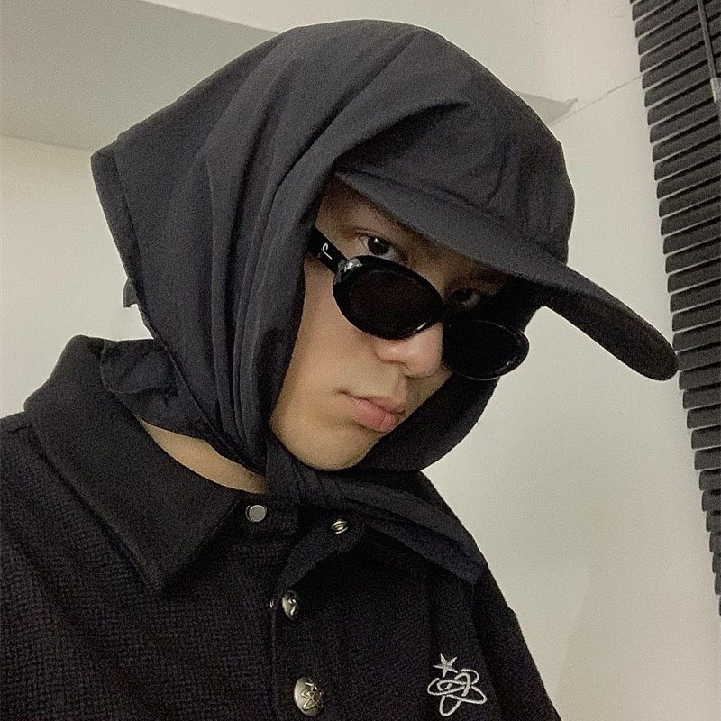 ANNAS 遮脖子 Jennie同款 防曬帽 頭巾 護頸帽 棒球帽 鴨舌帽 漁夫帽 遮陽帽 飛行帽 綁帶 速乾 露營 2