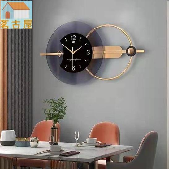 歐式輕奢裝飾客廳鐘錶；現代簡約家用時尚掛鐘；餐廳創意藝術時鐘