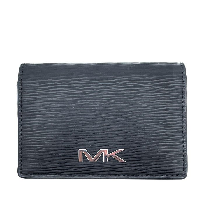 MICHAEL KORS 名片夾包 環保純素皮革 信用卡夾 卡片夾 悠遊卡夾 M61210 黑色MK(現貨)▶指定Outlet商品5折起☆現貨【送禮首選★APP下單點數4倍送】