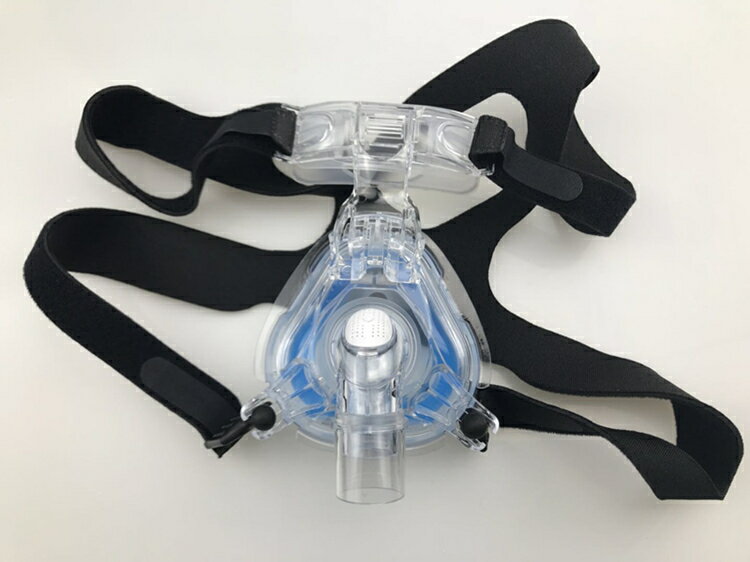 美國飛利浦呼吸機鼻罩家用無創小型睡眠止鼾器通用藍凝膠面罩配件
