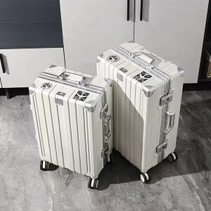 行李箱 登機箱 旅遊箱 拉桿箱 旅遊箱 鋁框箱 密碼箱 萬向輪 掛鉤設計大容量行李箱多功能行李箱20吋24吋28吋