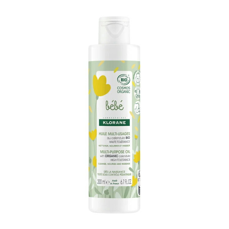 Klorane蔻蘿蘭 寶寶金盞花全效護膚油200ml 特惠瓶【德芳保健藥妝】