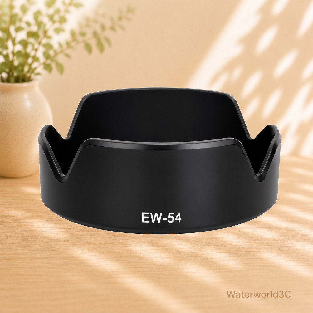 Canon EW-54 EW54 蓮花遮光罩【EOS M EF-M 18-55mm】同原廠可反扣【中壢-水世界】
