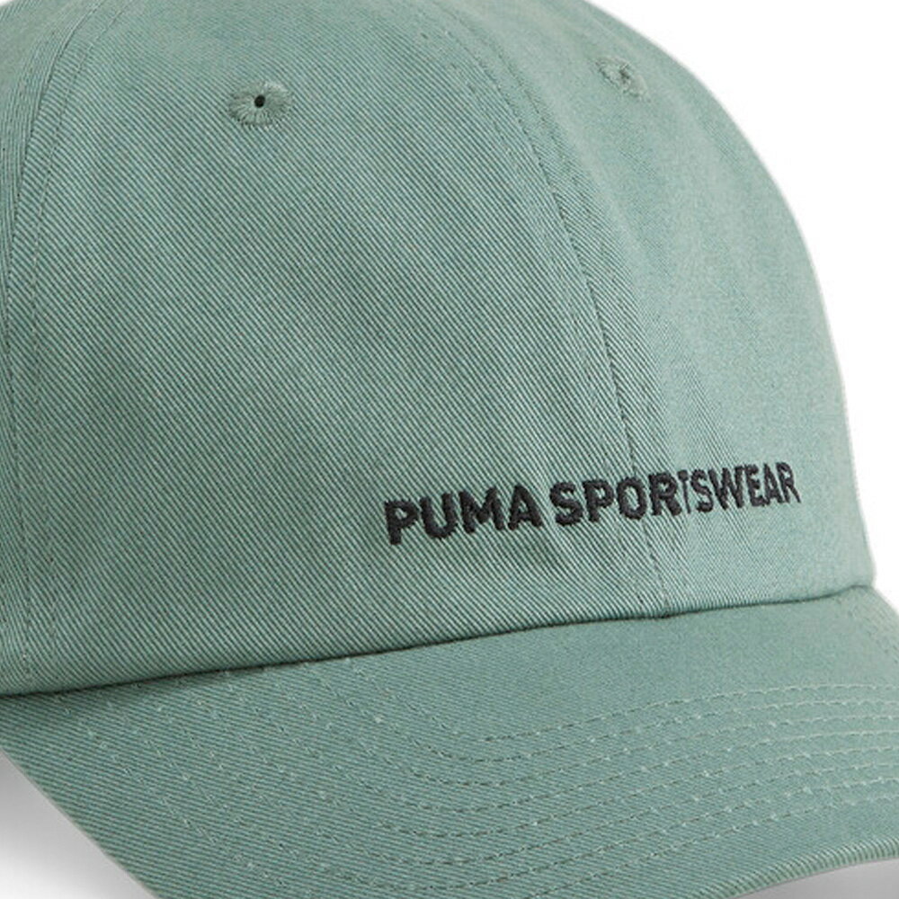 滿額現折300】PUMA 帽子基本系列SPORTSWEAR 水洗綠棒球帽老帽02403609