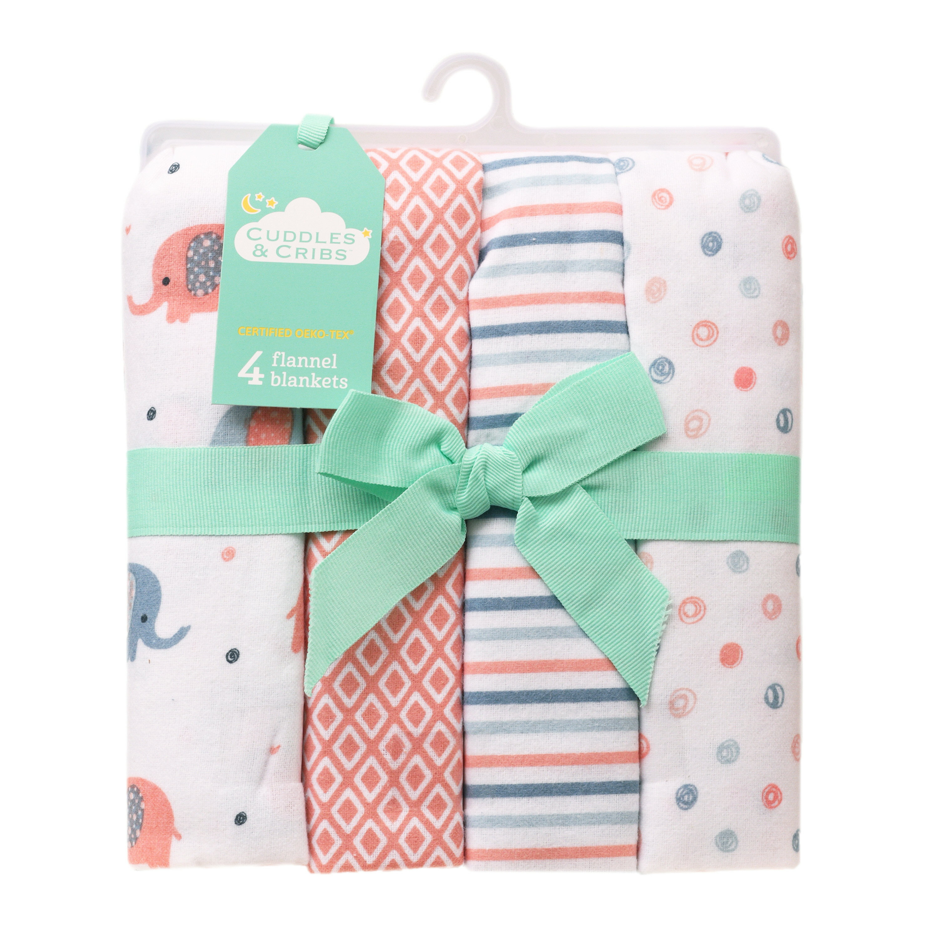 Baby Blankets Cuddles Cribs Cotton Flannel Receiving Blankets