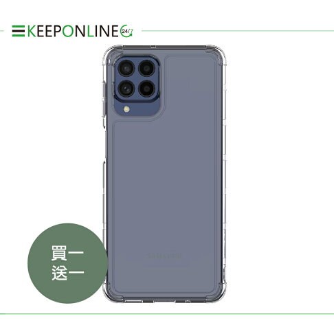 【買一送一】SAMSUNG Galaxy M53 5G 原廠輕薄防護背蓋-透明 (araree聯名) 4