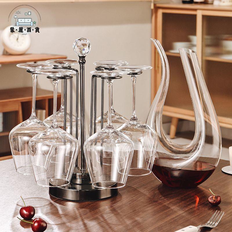免運 水杯 家用杯 杯子 馬克杯 陶瓷杯 勃艮第大肚紅酒杯套裝一整套家用玻璃高腳杯葡萄酒醒酒器輕奢高檔特惠/工廠現貨 店長推薦 全館折扣 售後保障 m5322