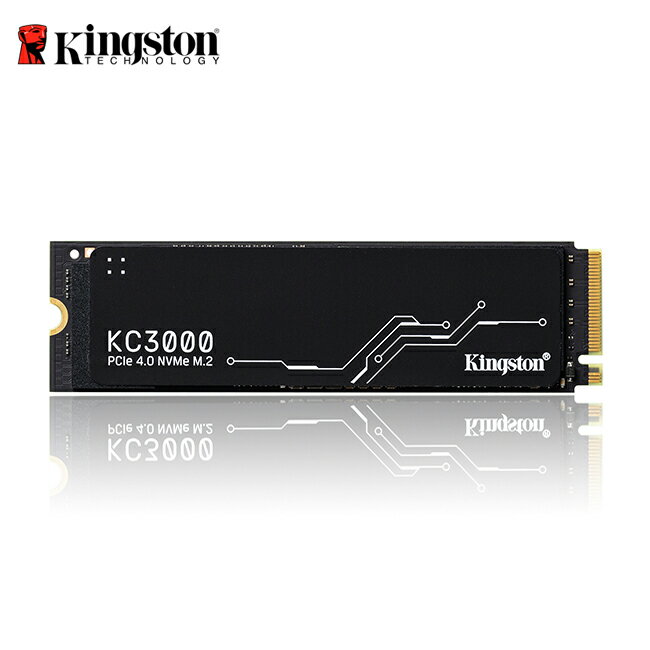 金士頓Kingston KC3000 512G/1TB/2TB/4TB PCIe 4.0 NVMe M.2 SSD 固態