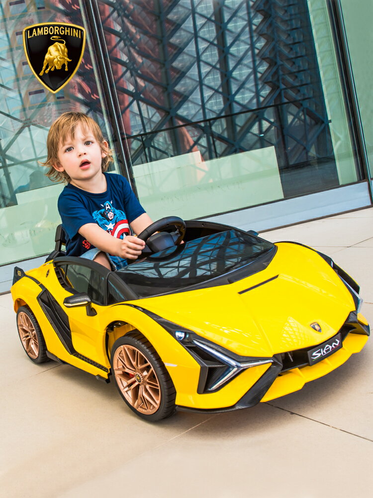 蘭博基尼兒童電動車四輪汽車男女小孩玩具車可坐人寶寶童車帶遙控