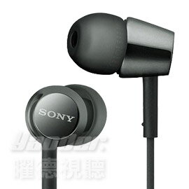 【曜德★新品】SONY MDR-EX155 黑色 細膩金屬 耳道式耳機 ★ 送收納盒 ★