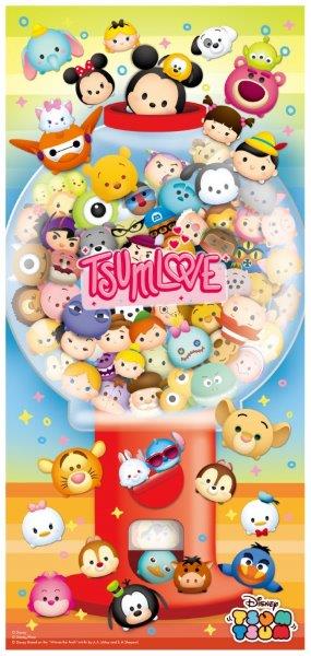 <br/><br/>  Disney  Tsum Tsum玩轉扭蛋機拼圖510片<br/><br/>