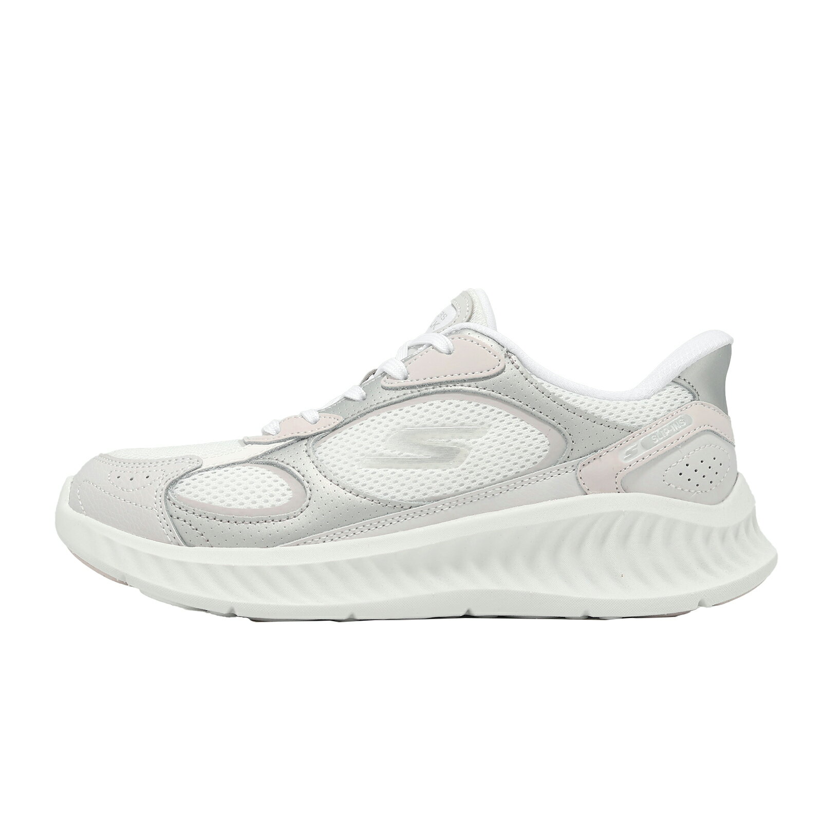 Skechers 健走鞋 Go Walk Now Slip-Ins 女鞋 米白 緩震 運動鞋 125662SIL