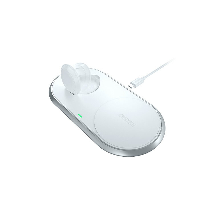 【預購】Choetech 充電便利貼系列 Apple 蘋果三合一無線充電盤（T317）｜無線拘束 一貼即充｜WitsPer智選家