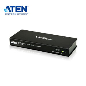【預購】ATEN VC880 HDMI訊號中繼器+音訊輸出功能