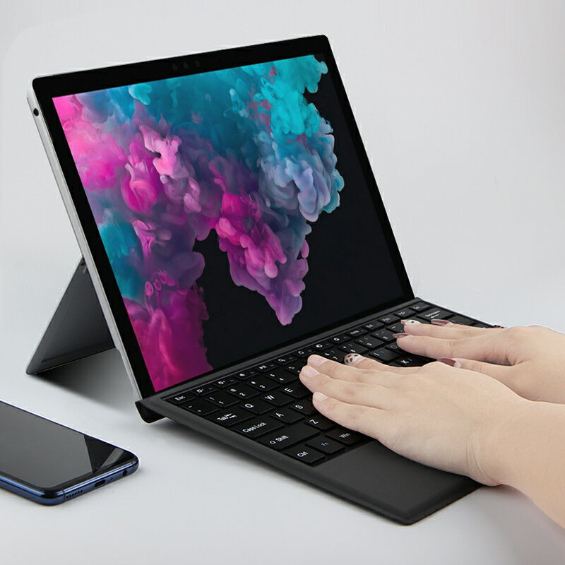 微軟Surface Pro 6藍牙鍵盤Surface Pro3/4/5二合一平板電腦磁吸鍵盤套
