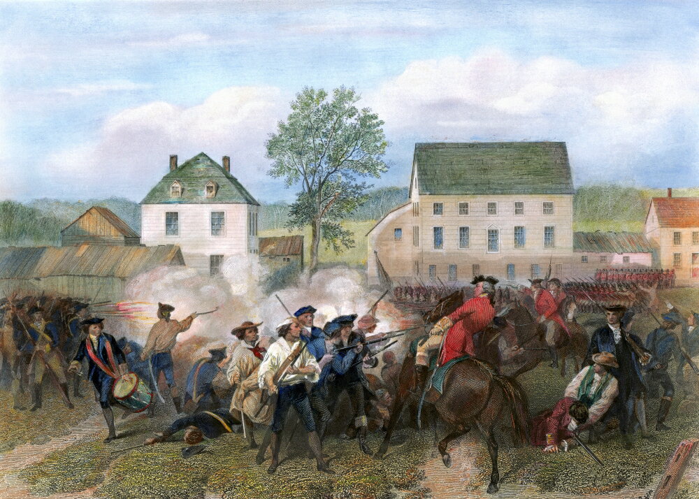 Posterazzi Battle Of Lexington 1775 Nbattle Of Lexington Massachusetts