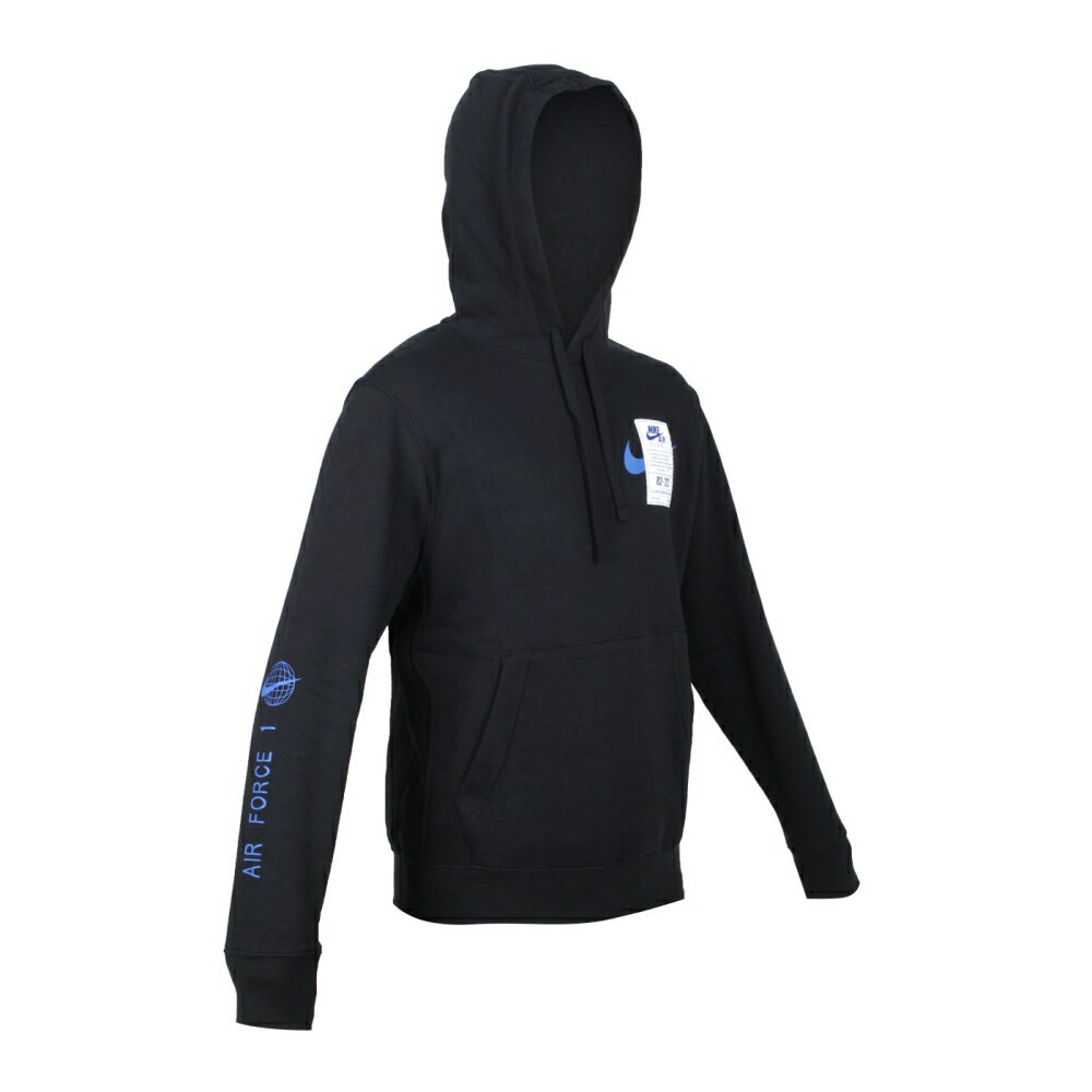 NIKE 男內刷毛長袖連帽T恤(免運 帽T 保暖 休閒 上衣「DX1084-010」≡排汗專家≡