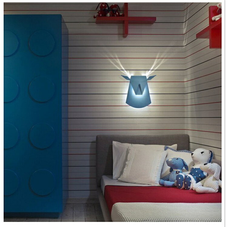 Antlers 鹿角壁燈 鹿頭造型 裝飾壁燈 LED 110-220V 3