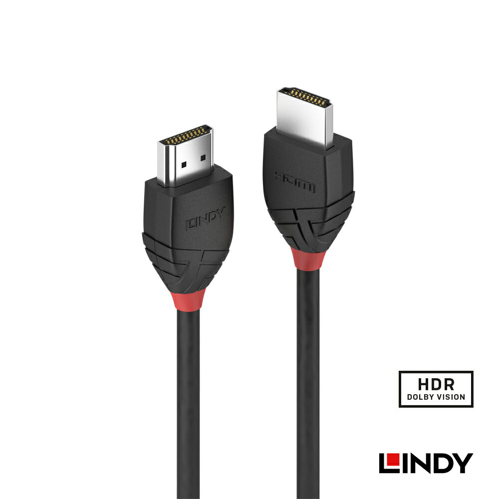 (現貨)LINDY林帝 BLACK LINE HDMI 2.0 TYPE-A 公 TO 公 影像傳輸線