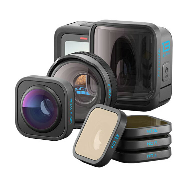 EC數位 GoPro HERO13 Black + HB 系列鏡頭套裝 CHDRB-132-RW 鏡頭套組 光線調整