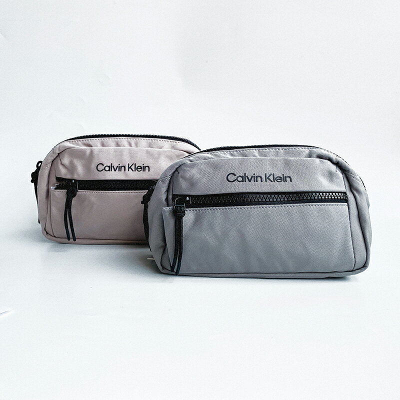 美國百分百【全新真品】Calvin Klein 包包 手拿包 CK LOGO 簡約 實用 素色 雙色 CD12