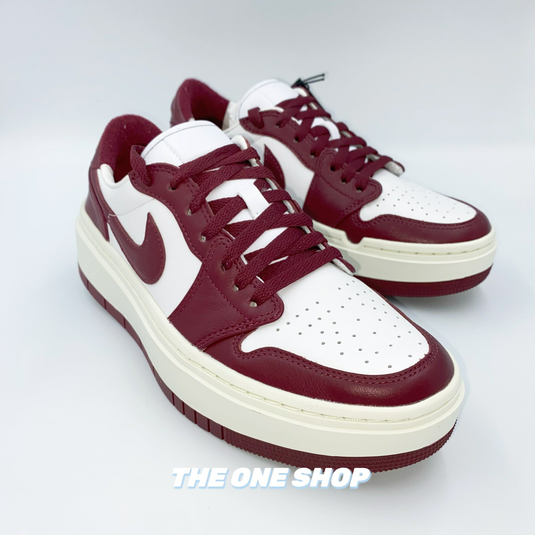 Air Jordan 1 Elevate Low 白紅厚底增高金鍊DH7004-161 | The One Shop