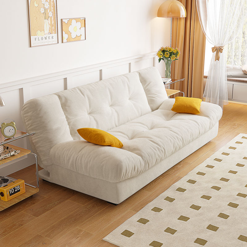 可開發票 云朵沙發床多功能可折疊兩用現代簡約客廳小戶型網紅款奶油風沙發