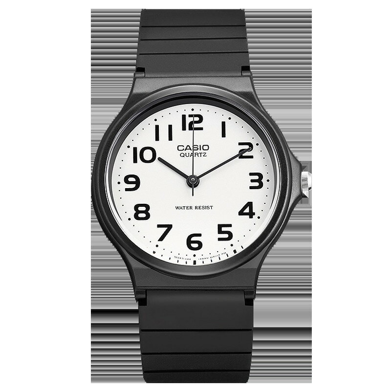 卡西歐(CASIO)男女手錶小黑表時尚潮流學生考試運動手錶MQ-24-7B2【北歐居家生活】
