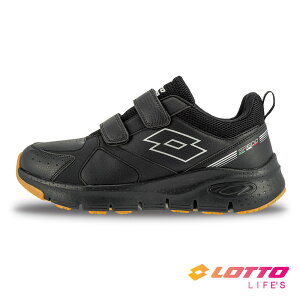 LOTTO樂得-義大利第一品牌 男鞋 SR600 止滑 健走鞋 運動鞋 走路鞋 [LT3AMR7170] 黑【巷子屋】