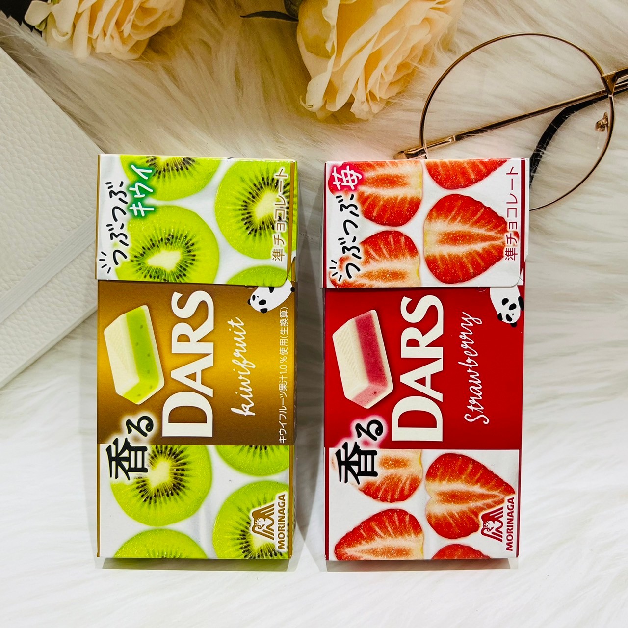 日本 MORINAGA 森永 DARS 可可塊 可可糖 奇異果風味/草莓風味 兩款供選｜全店$299 全家取貨免運｜滿額折500｜APP下單最高賺19%點數⚡