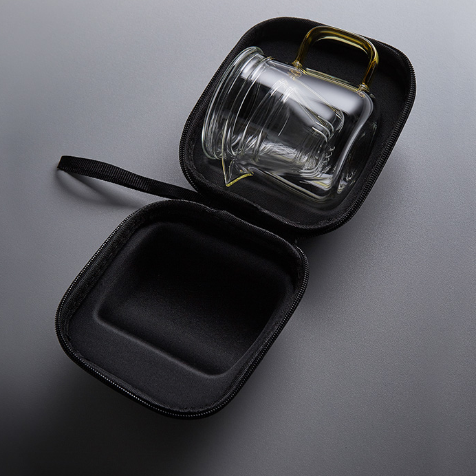 玻璃茶壺戶外旅行茶具便攜包家用簡約現代功夫泡茶杯套裝【聚物優品】