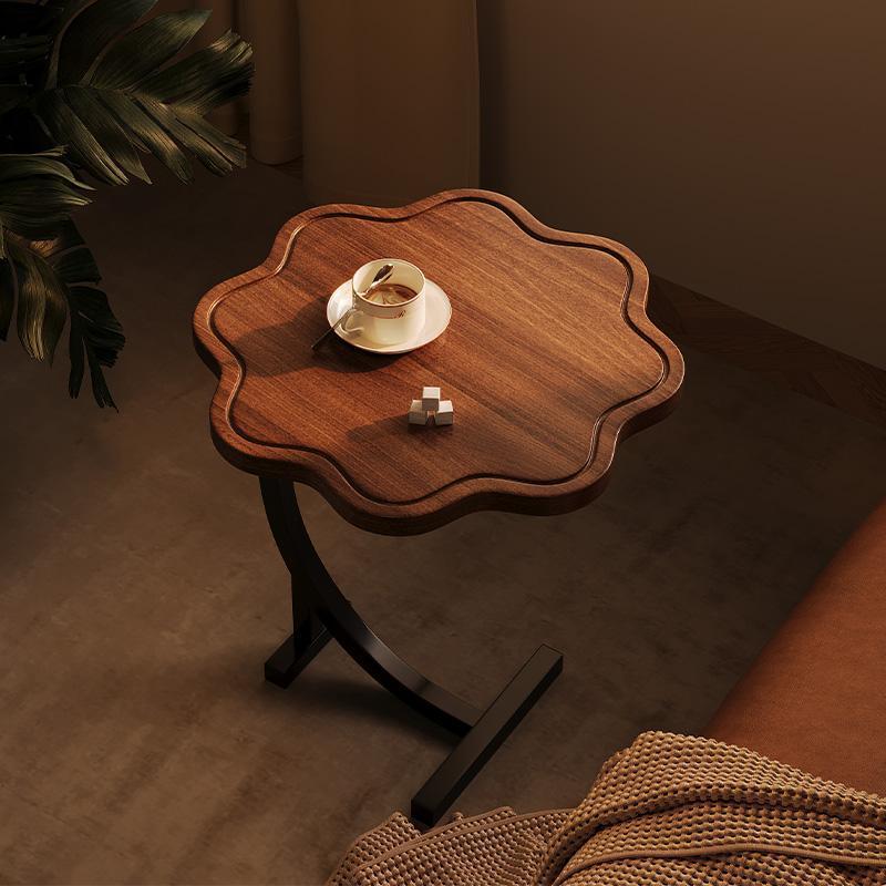 【免運】美雅閣| 茶几 邊桌 茶幾家用小邊幾小桌子花瓣云朵茶幾客廳沙發桌網紅茶桌臥室床頭櫃
