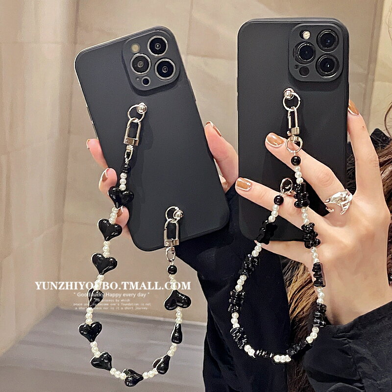 個性小熊愛心鏈條適用iphone13/12promax蘋果11手機殼iphonex硅膠xsmax創意xr日韓8plus女款全包防摔套