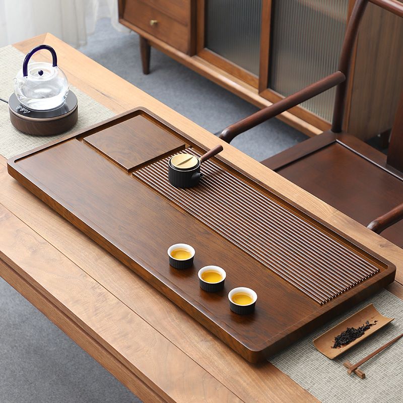 免運 可開發票 茶盤 整塊茶盤實木新款家用託盤泡茶茶具套裝辦公室功夫排水電木大茶海