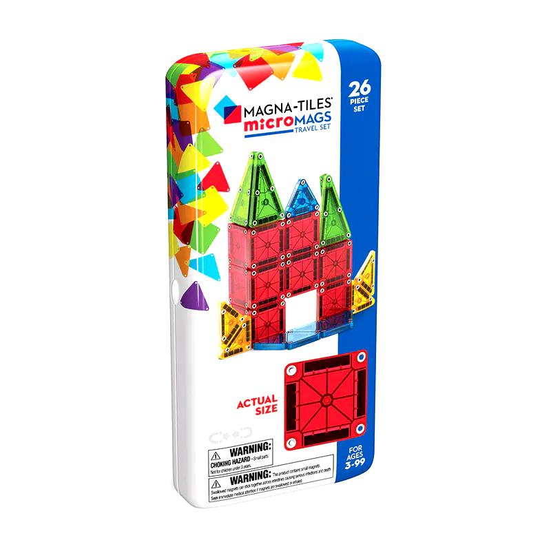 Magna-Tiles® 迷你磁力積木-26片旅行套組★衛立兒生活館★