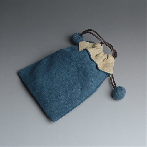 復古棉麻手串袋 文玩袋 收納布包茶杯袋手串包茶具布包茶具茶布袋 2