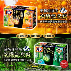 花王至福 碳酸溫泉錠(12入)森林系/柑橘系 入浴劑