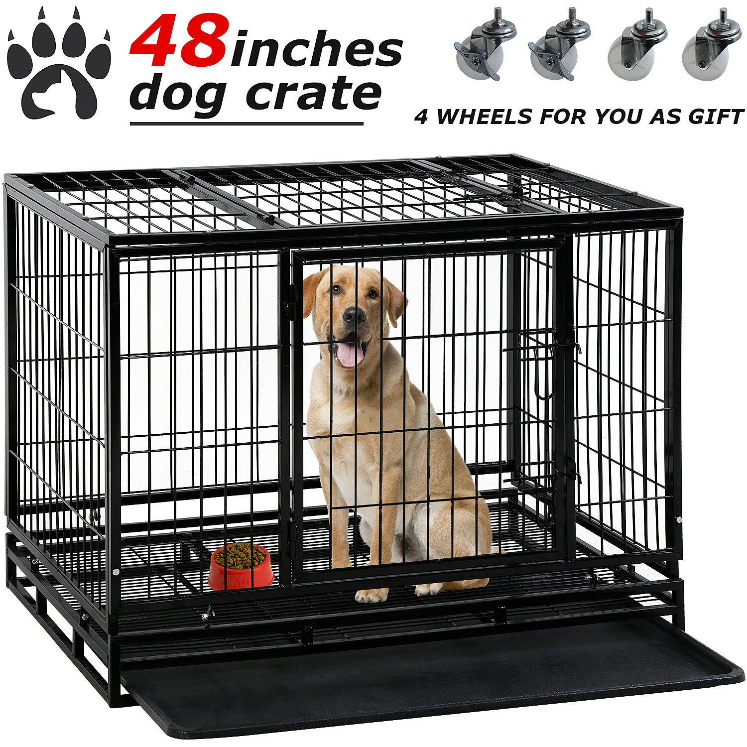 48 inch dog crate