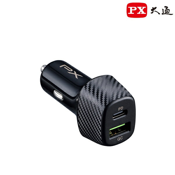 PX大通 PCC-3811 車用手機充電器 USB充電器 點煙頭 12V 24V PD QC TYPE-C 38W 卡夢