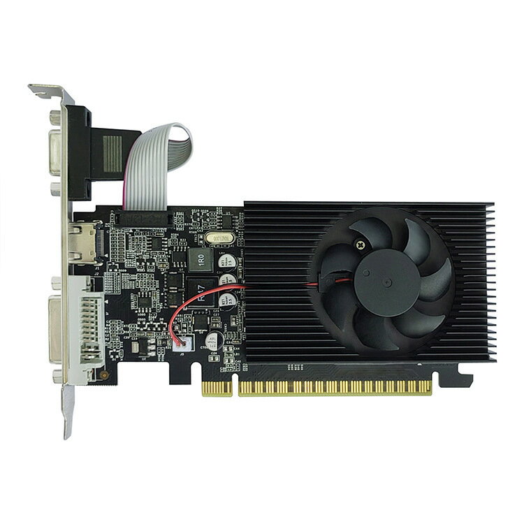 適用GT730 4gb SDDR3獨立顯示卡臺式機電腦GPU亮機卡刀卡半高小機箱【宜家良品百貨】