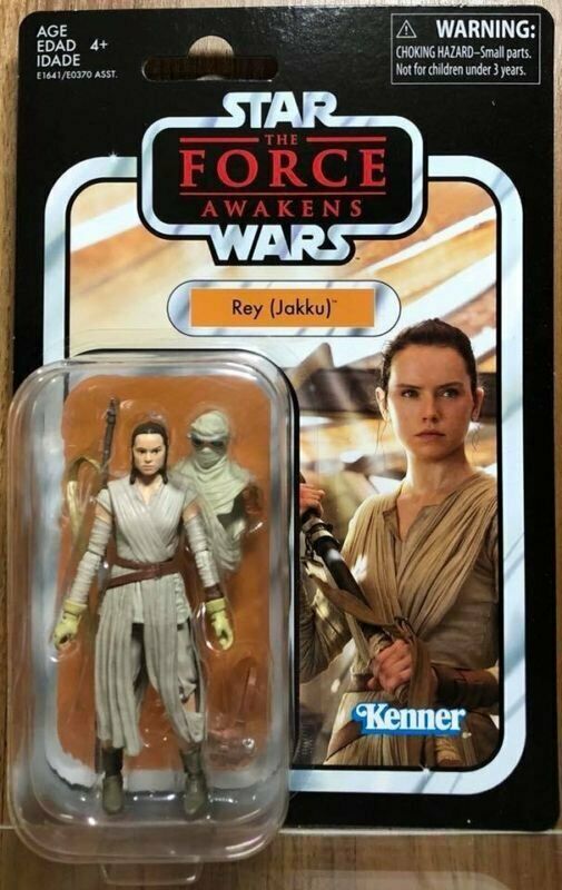 ☆勳寶玩具舖【現貨】星際大戰 Star Wars Kenner 電影韓索羅 3.75吋經典人物組--Rey (Jakku)