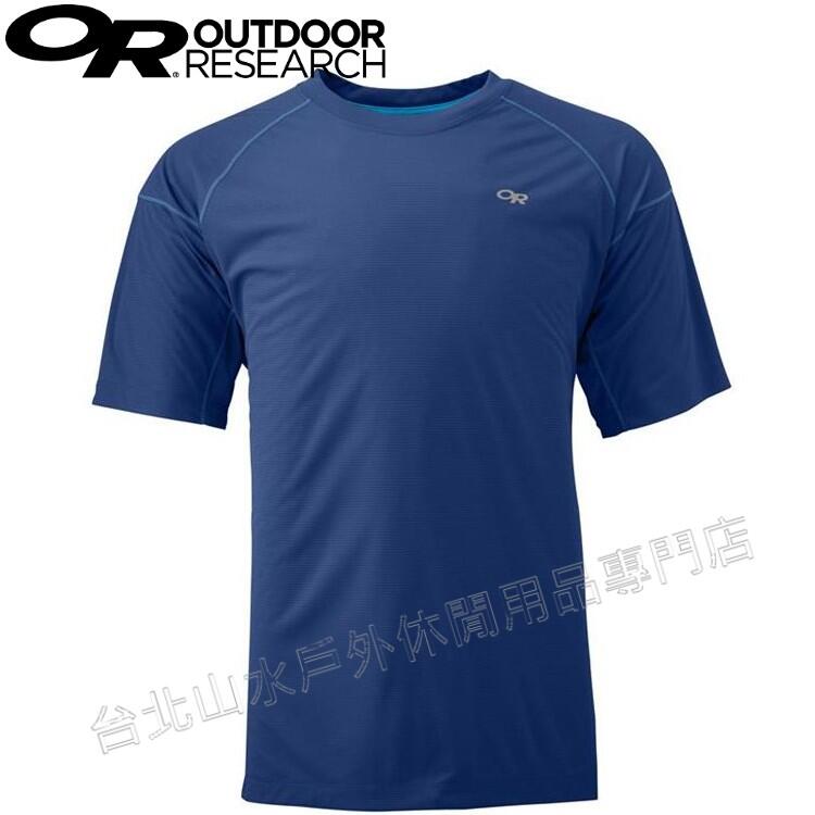 Outdoor Research 排汗衣/運動上衣/快乾圓領短袖ECHO TEE 男款 OR242836 0691 藍色