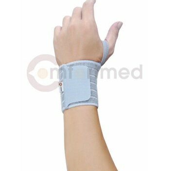 CO-3004 Comfortmed 全扣式竹炭護腕綁帶 1枚入/盒 護具、臺灣製造 憨吉小舖