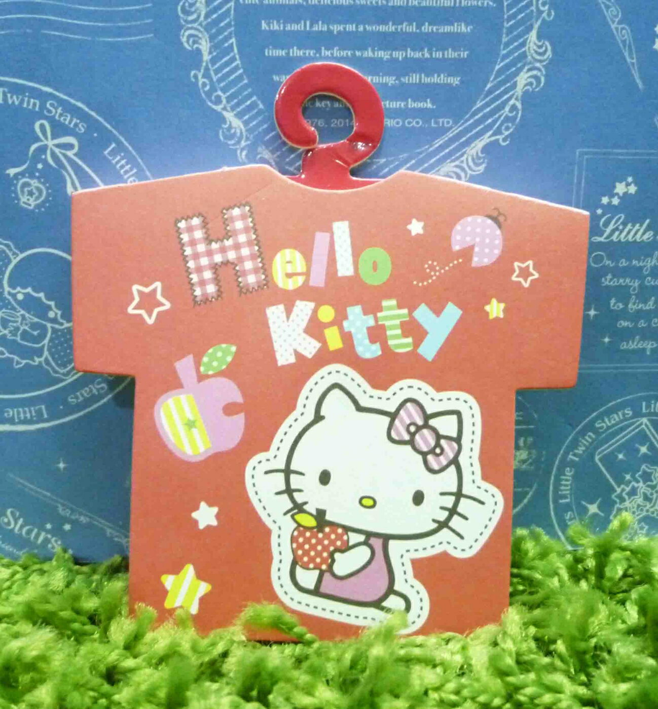 【震撼精品百貨】Hello Kitty 凱蒂貓 造型便條紙-紅衣服圖案【共1款】 震撼日式精品百貨